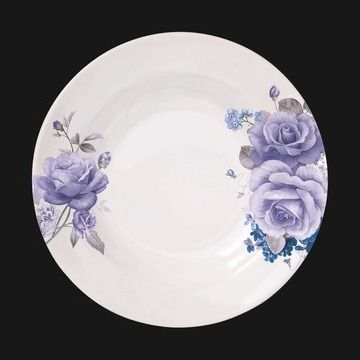 Хорошая цена. Стиль белой этикеты печатания Tableware меламина бумажный подгонянный онлайн