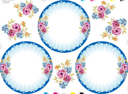 Хорошая цена. Декоративная меламинная бумага для посуды Для меламинных тарелок Меламинная декальная бумага онлайн