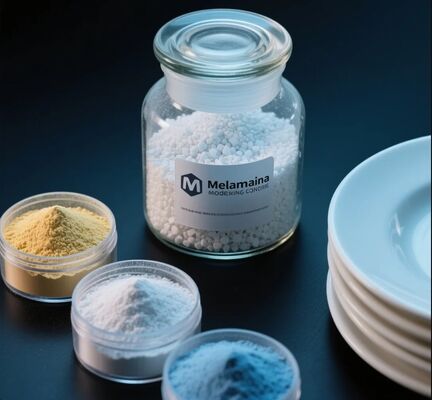 Хорошая цена. Улучшенная долговечность Экологически чистый высокая стойкость к царапинам Меламин формования порошок Аминоформования соединение онлайн