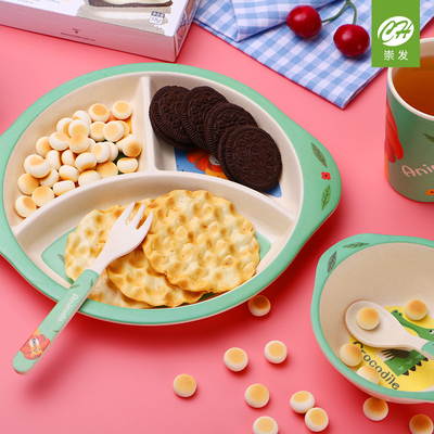 Хорошая цена. Стиль Tableware мультфильма младенца качества еды меламина подгонял онлайн